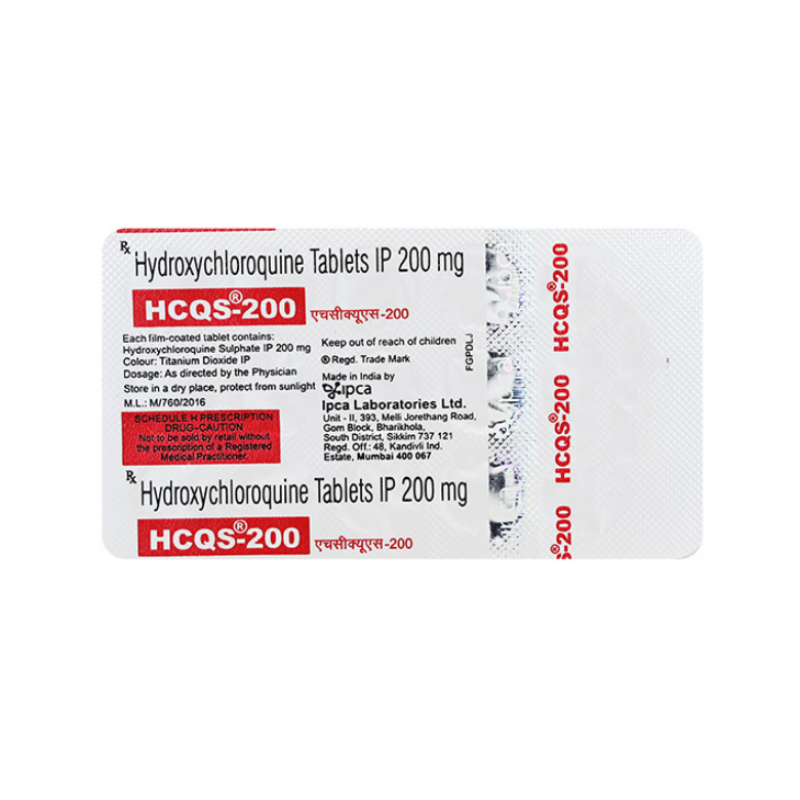HCQS 200mg Tablet | Pocket Chemist