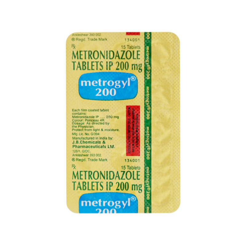 METROGYL 200 mg Tablet | Pocket Chemist