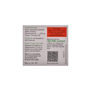 Zocon DT 100mg Tablet | Pocket Chemist