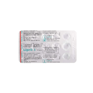 Lipril 5mg Tablet | Pocket Chemist