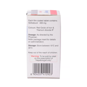 Hepcinat 400mg Tablet | Pocket Chemist