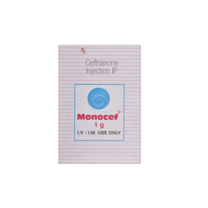 Monocef 1gm Injection | Pocket Chemist