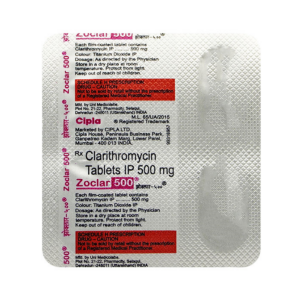 Zoclar 500mg Tablet | Pocket Chemist