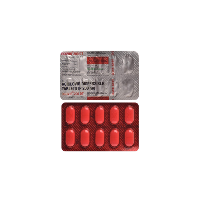 Ocuvir Dispersible 200mg Tablets | Pocket Chemist