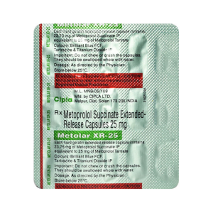 Metolar XR 25mg Capsule | Pocket Chemist