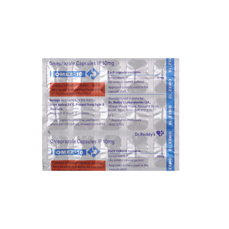 Omez 40mg Tablet ( omeprazole 40mg ) | Pocket Chemist