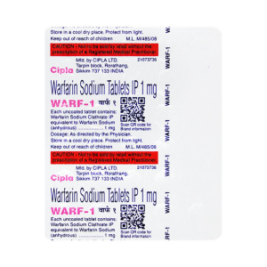 Warf 1mg Tablet | Pocket Chemist | Pocket Chemist