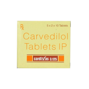 Cardivas 3.125mg Tablet | Pocket Chemist