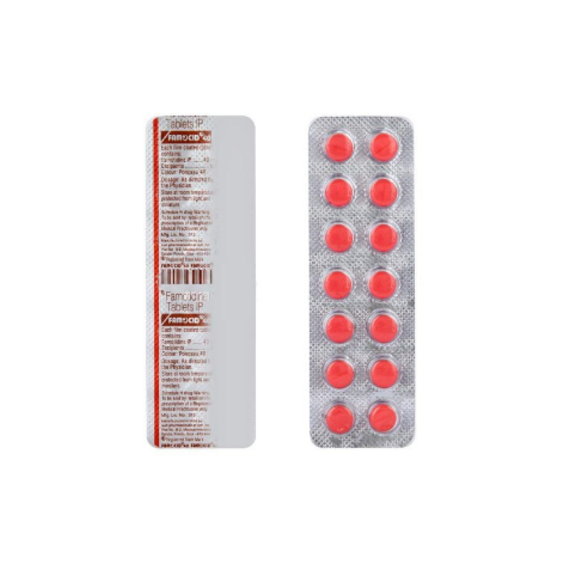 Famocid 40mg Tablet ( Famotidine 40mg ) | Pocket Chemist