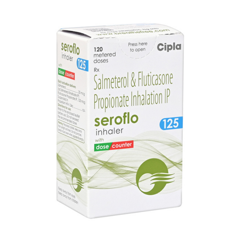 Seroflo Inhaler 25 mcg 125 mcg (120 mdi) | Pocket Chemist