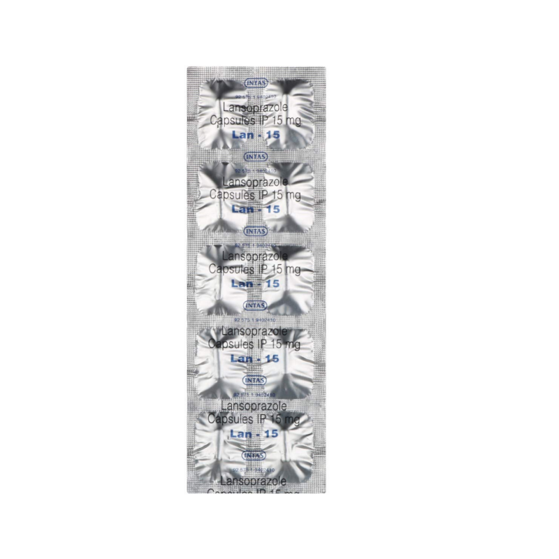 Lan 15mg capsule ( Lansoprazole 15mg ) | Pocket Chemist