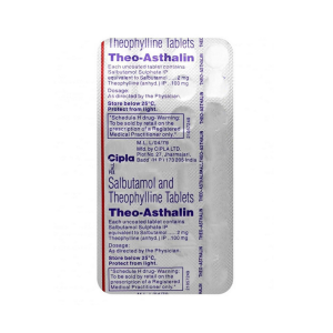 Theo Asthalin 2mg+100mg Tablet | Pocket Chemist