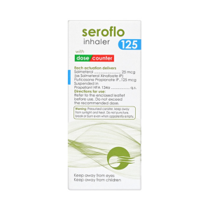 Seroflo Inhaler 25 mcg 250 mcg (120 mdi) | Pocket Chemist