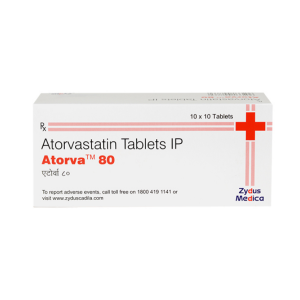 Atorva 80mg Tablet | Pocket Chemist