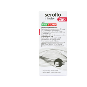 Seroflo Inhaler 25 mcg 250 mcg (120 mdi) | Pocket Chemist