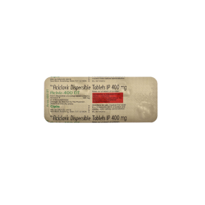 Acivir Dispersible 400mg Tablets | Pocket Chemist