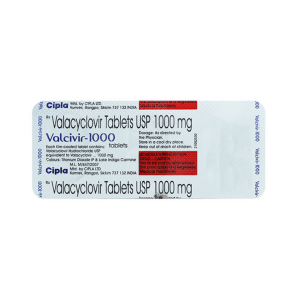 Valcivir 1000mg Tablet | Pocket Chemist