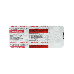 Cardivas 12.5mg Tablet | Pocket Chemist