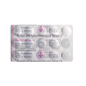 Ramistar H 2.5 / 12.5mg Tablet | Pocket Chemist