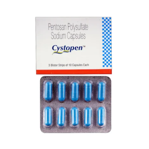 Cystopen 100mg Capsule ( Pentosan Polysulfate ) | Pocket Chemist