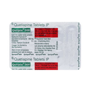 Qutipin 300mg Tablet | Pocket Chemist