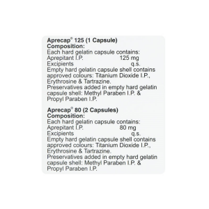 Aprecap 125mg/80mg Capsule | Pocket Chemist