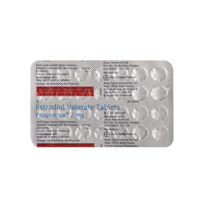 Progynova 2mg Tablet | Pocket Chemist