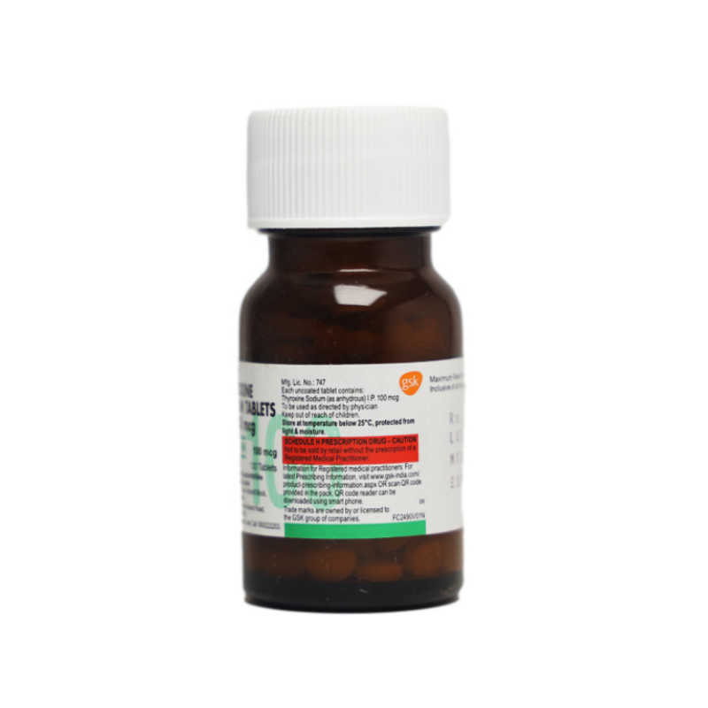 Eltroxin 100mcg Tablet | Pocket Chemist