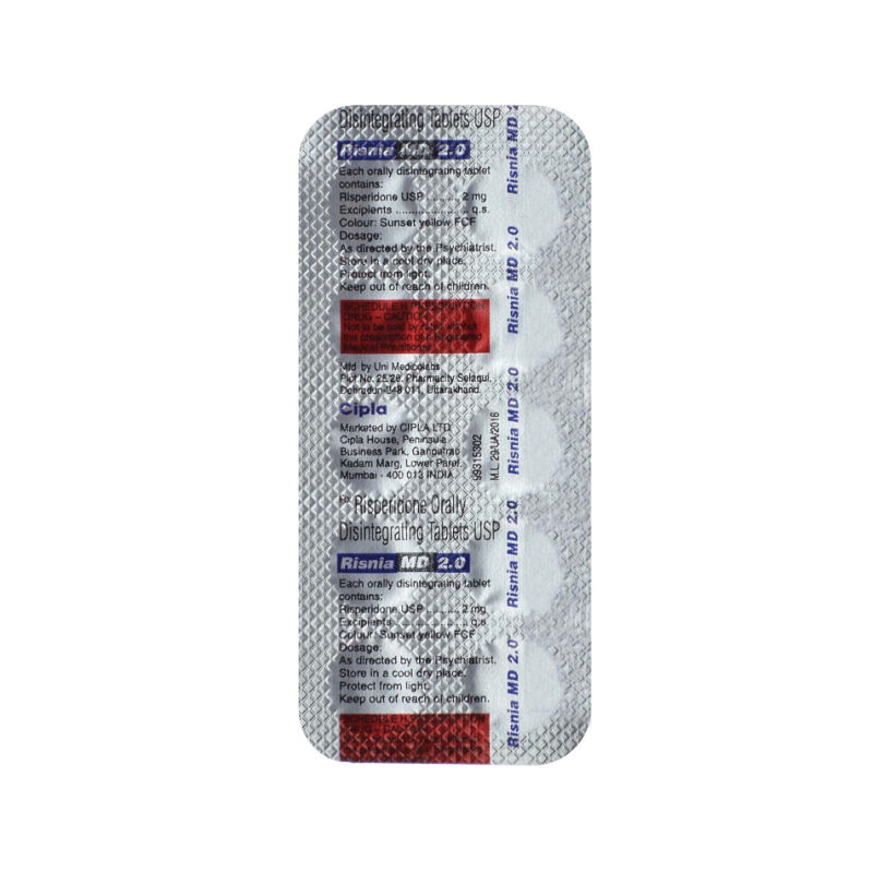Risnia md 2mg Tablet | Pocket Chemist