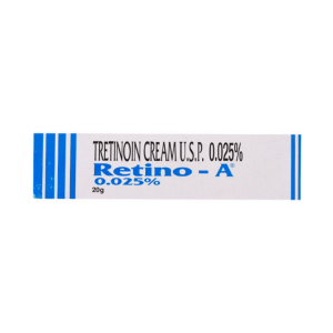 Retino A Cream 0.025% (20gm) ( Tretinoin 0.025% ) | Pocket Chemist