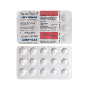 Nexpro 20mg Tablet ( Esomeprazole 20mg ) | Pocket Chemist