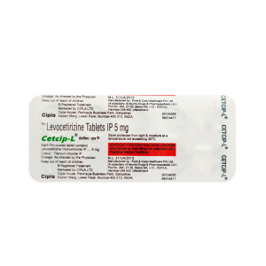 Cetcip L 5mg Tablet | Pocket Chemist