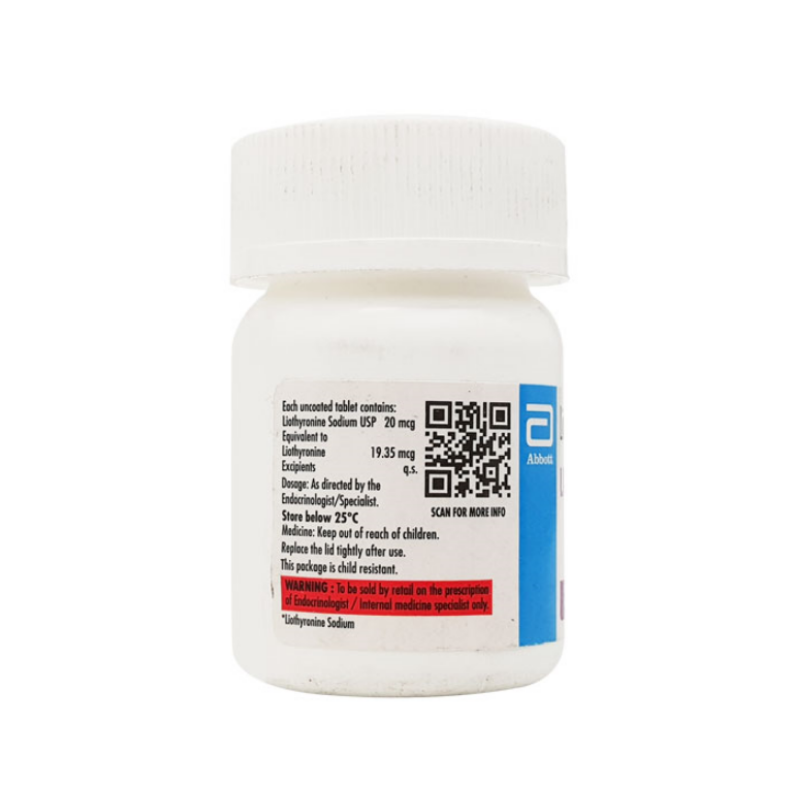 Linorma T3 20 mcg Tablet | Pocket Chemist