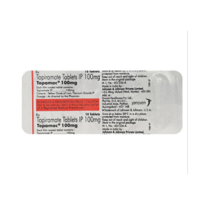 Topamac 100mg Tablet | Pocket Chemist