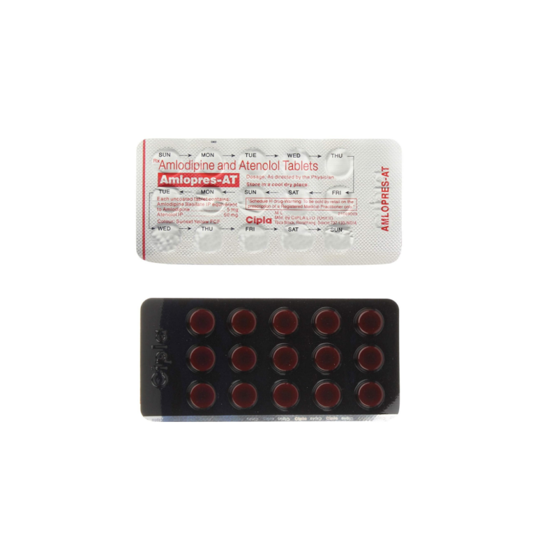 Amlopres AT 5 +50mg Tablet | Pocket Chemist