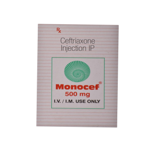 Monocef 500mg Injection | Pocket Chemist