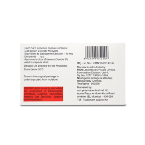 Dabigo 110Mg Capsule | Pocket Chemist