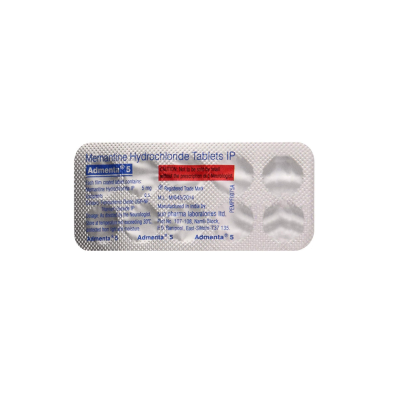 Admenta 5 mg Tablet | Pocket Chemist