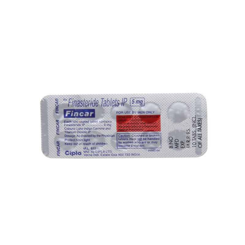 Fincar 5mg Tablet | Pocket Chemist