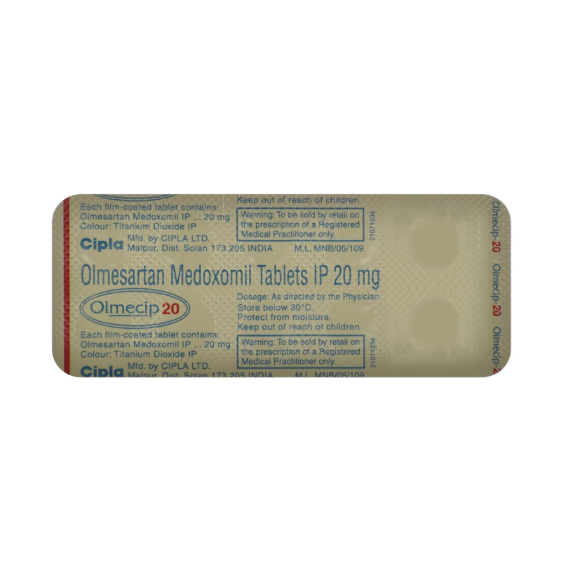 Olmecip 20mg Tablet | Pocket Chemist