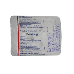 Tadalis Sx 20mg Tablet | Pocket Chemist