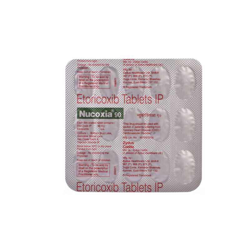Nucoxia 90mg Tablet | Pocket Chemist
