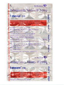 Razo 20mg Tablet ( Rabeprazole 20mg ) | Pocket Chemist