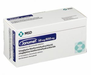 Janumet 50+850Mg Tablet ( Sitagliptin 50Mg + Metformin 850Mg ) | Pocket Chemist