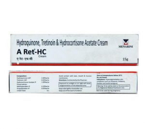 A Ret-HC Cream (15gm) (Hydroquinone 2% + Tretinoin 0.05% + Hydrocortisone 1%) | Pocket Chemist