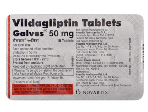 Galvus 50mg Tablet ( Vildagliptin 50Mg ) | Pocket Chemist