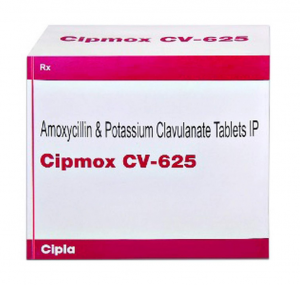 Cipmox CV 625 (500+125)mg Tablet | Pocket Chemist