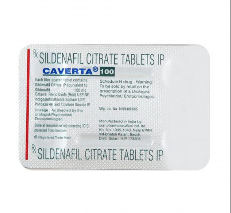 Caverta 100mg | Pocket Chemist