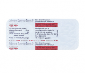 Soliten 10 mg Tablet ( Solifenacin 10mg ) | Pocket Chemist