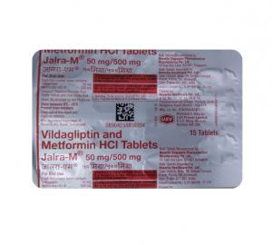 Jalra M Tablet ( Vildagliptin 50Mg + Metformin 500Mg ) | Pocket Chemist